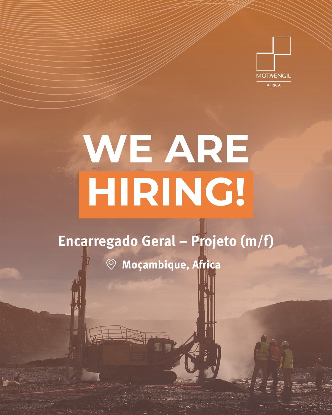 Vaga – Encarregado Geral – Projeto (m/f)