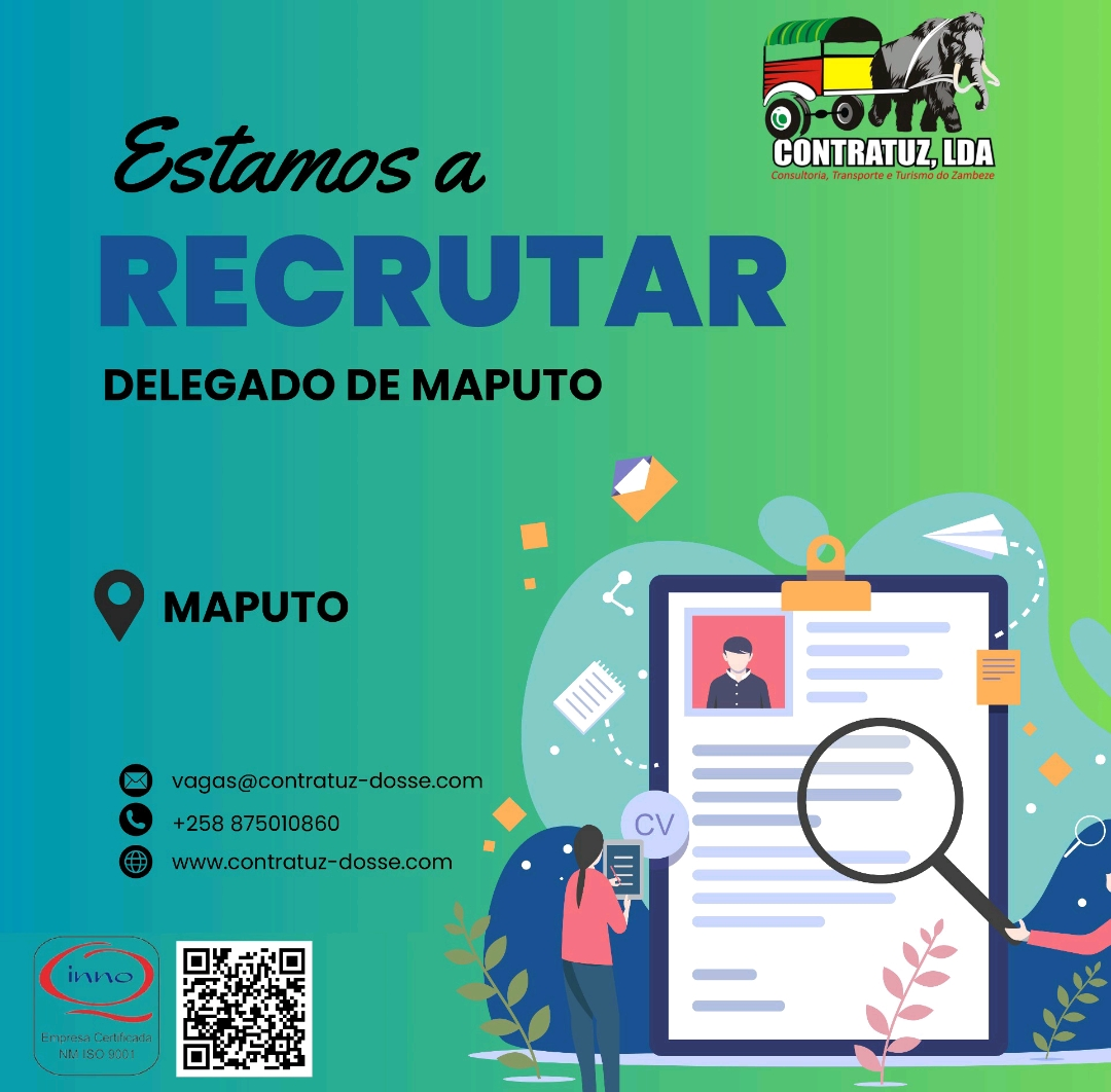 Vaga – Delegado de Maputo