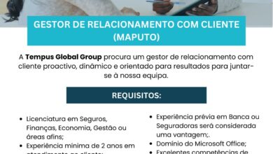 Vaga – Gestor de Relacionamento com Cliente