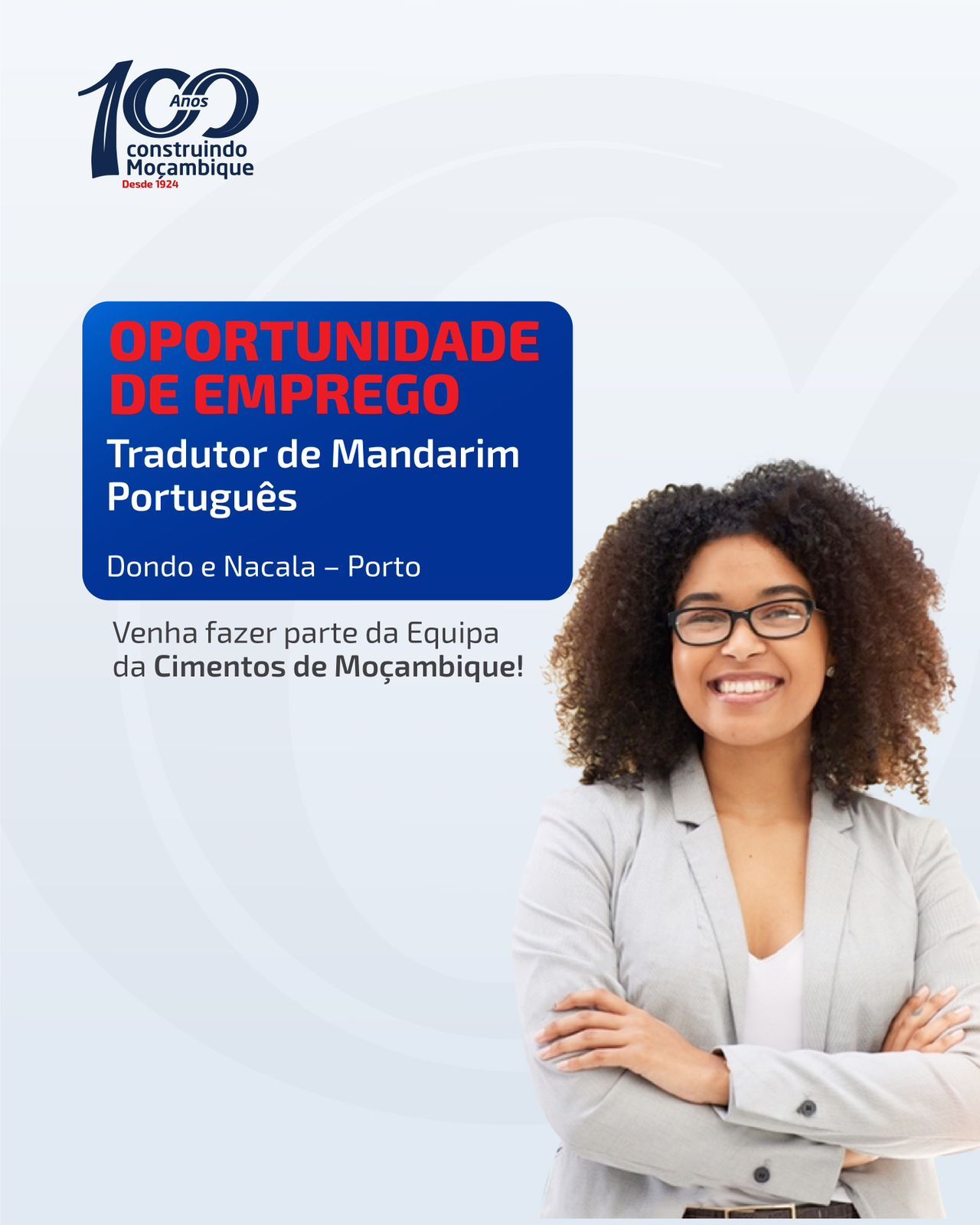 Vaga – Tradutor de Mandarim – Português