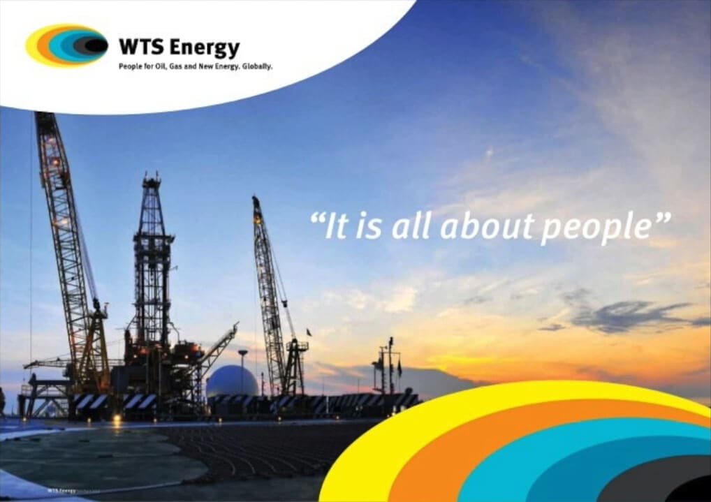 A WTS Energy está a recrutar mais de (40) Profissionais para diversas áreas (Engineering, HSE, Project Controls, Logistics, Finance, Offshore Operations)