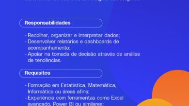 Vaga – Analista de Dados