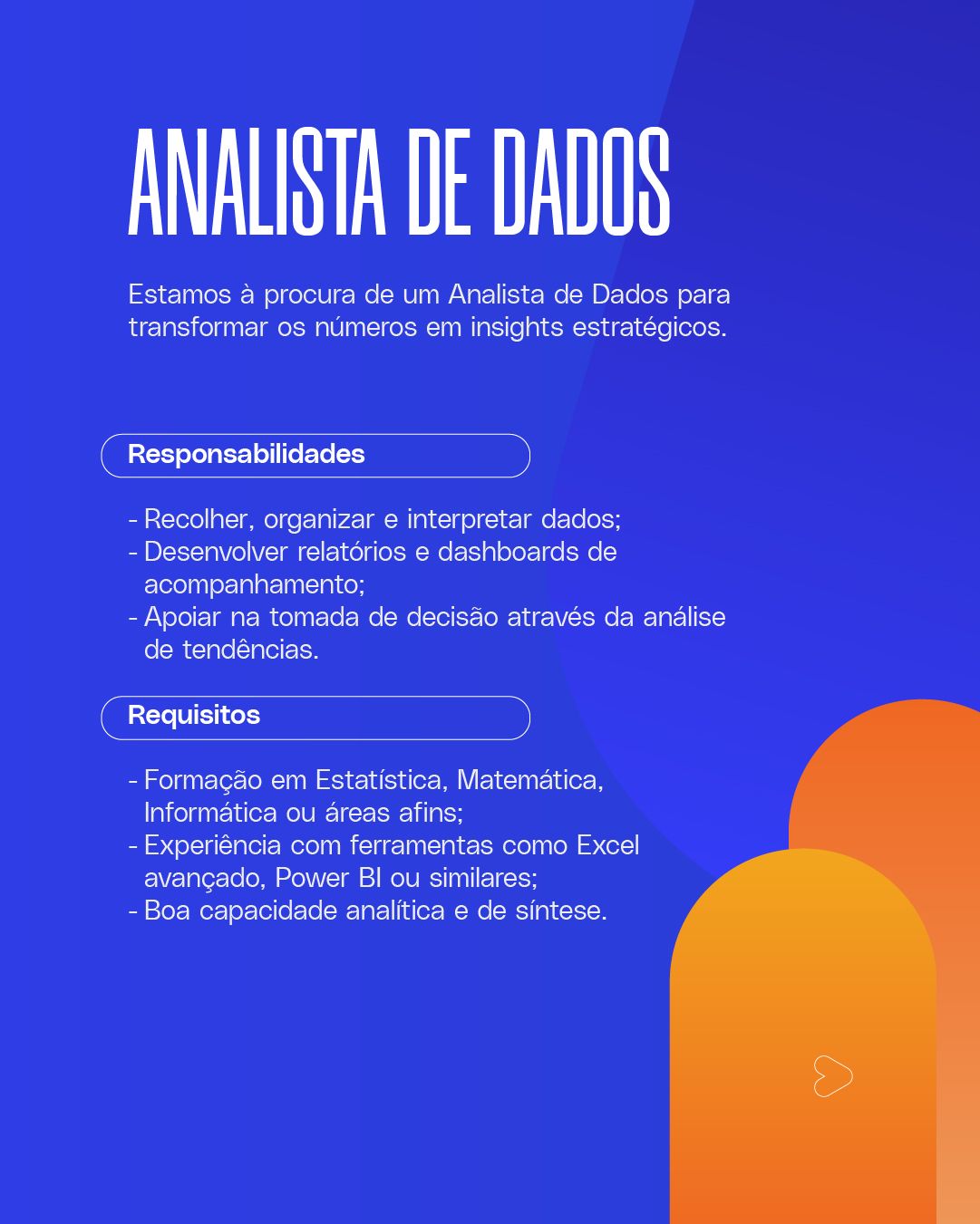 Vaga – Analista de Dados