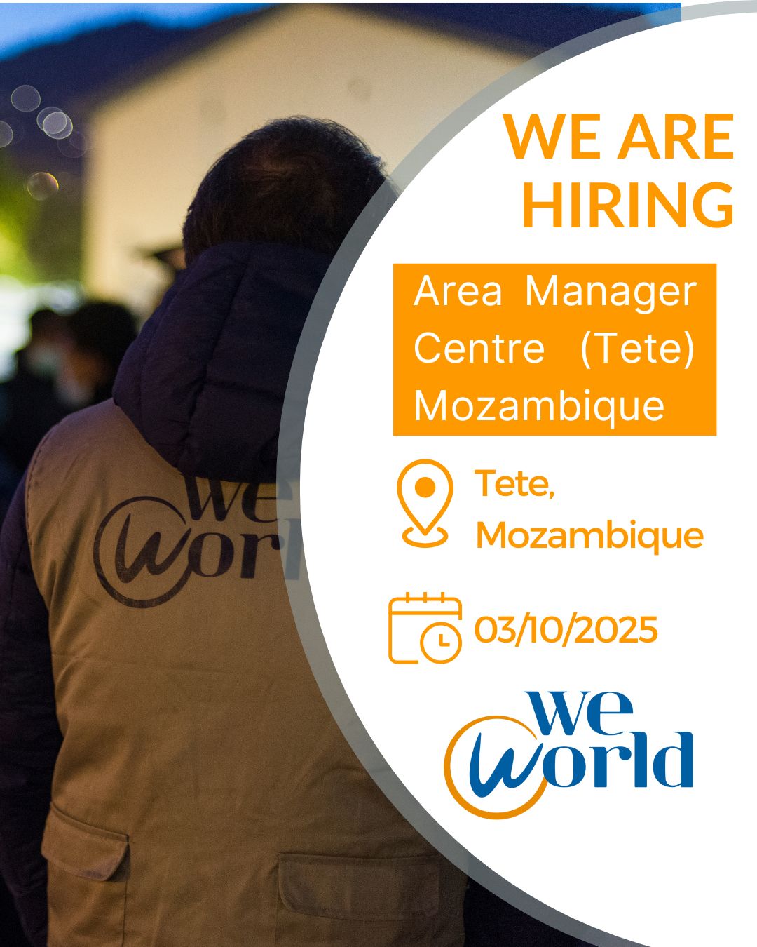 Vaga – Area Manager Centre (Tete) Mozambique