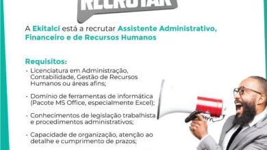 Vaga – Assistente Administrativo, Financeiro e de Recursos Humanos
