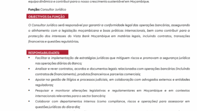 Vaga – Consultor Jurídico