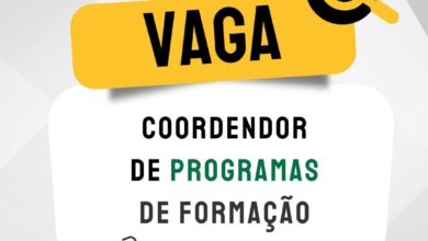 Vaga – Coordenador de Programas de Formação pós-graduada e Técnico-Científica