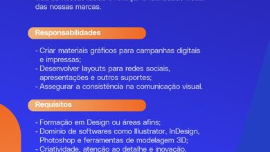 Vaga – Designer Gráfico