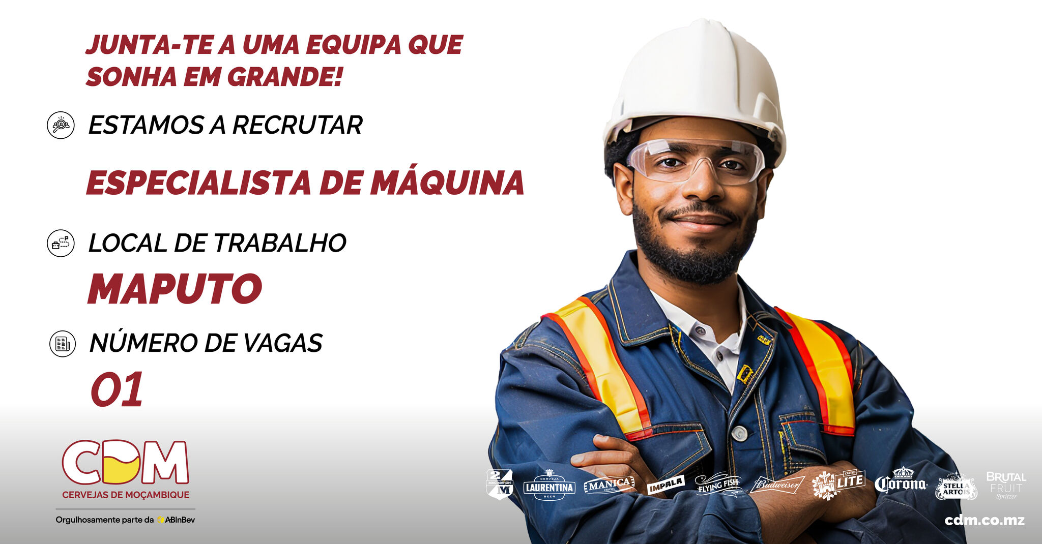 Vaga – Especialista de Máquina