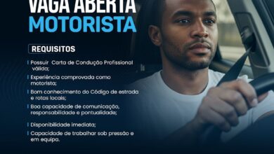 Vaga – Motorista Profissional