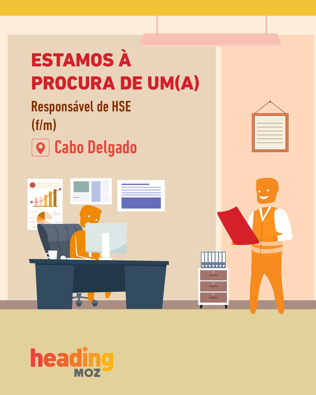 Vaga – Responsável de HSE, Cabo Delgado