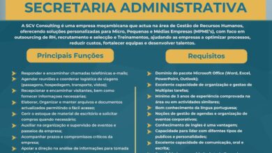 Vaga – Secretária Administrativa