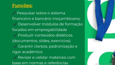 Vagas – (2) Gestores de Programa de Formação (m/f) para Maputo