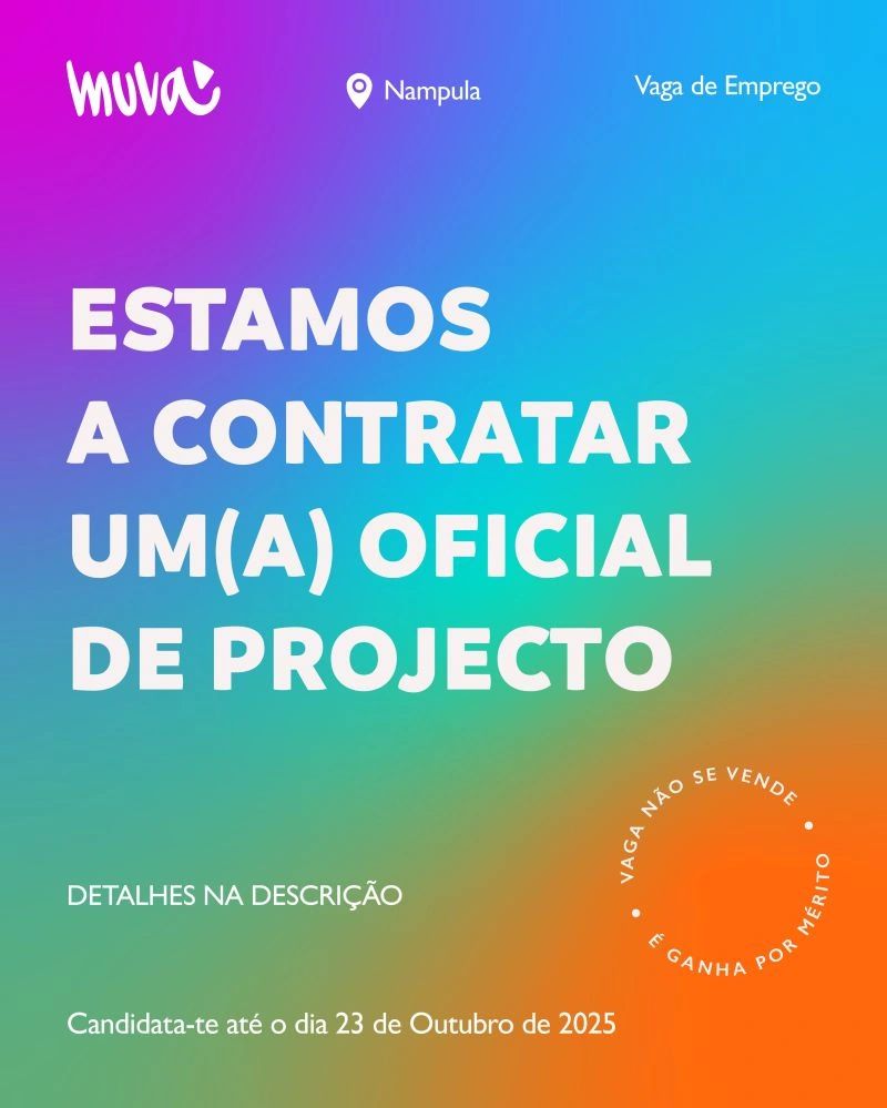 Vaga – Oficial de Projecto