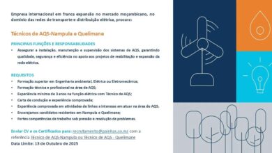Vaga – Técnicos de AQS