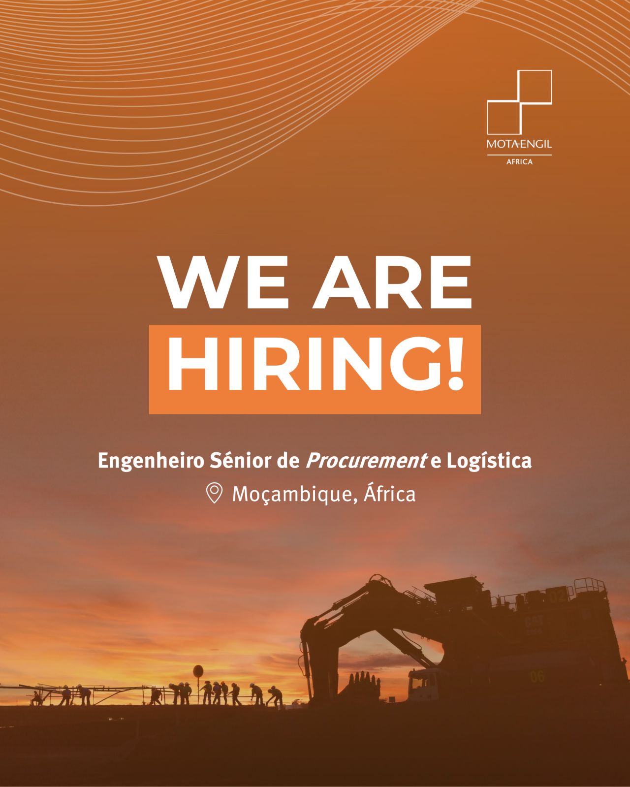 Vaga – Senior Purchasing and Logistics Engineer – Project (m/f) – Afungi