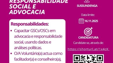 Vaga – Voluntário(a) Nacional de Políticas, Responsabilidade Social e Advocacia