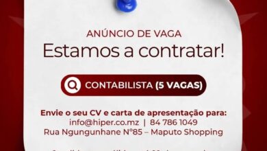 Vagas – (5) Contabilistas – Cidade de Maputo
