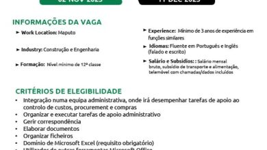 Vaga – TÉCNICO ADMINISTRATIVO