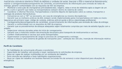 Vagas – (7) Agentes de Despacho de Mercadorias