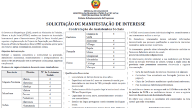 Vagas – (108) Assistentes Sociais (m/f)