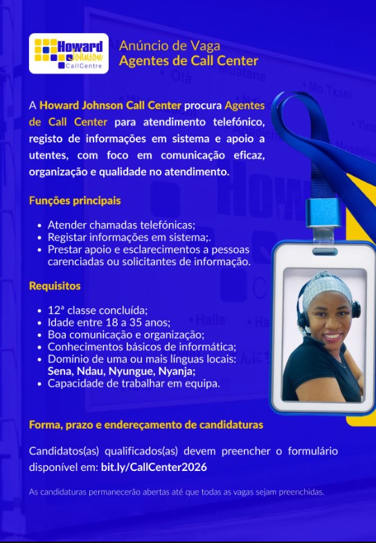 Vaga – Agentes de Call Center