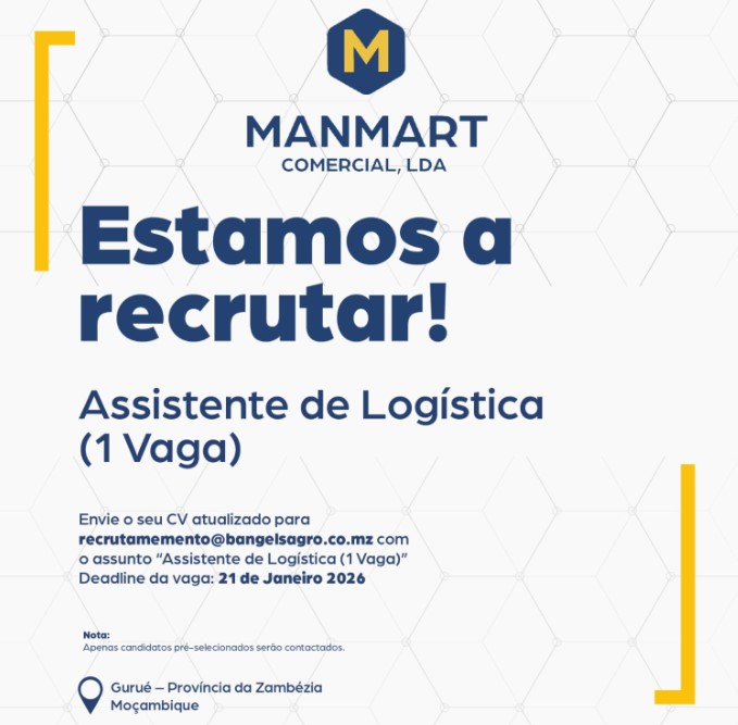Vaga – Assistente de Logística