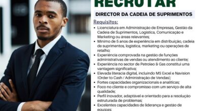 Vaga – Director da Cadeia de Suprimentos