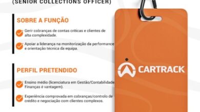 Vaga – Oficial Sénior de Cobranças