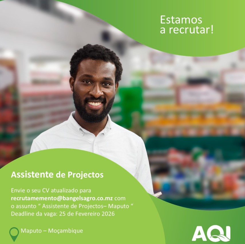 Vaga – Assistente de Projectos