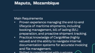 Vaga – Customer Service – Operations (Import and Export)