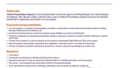 Vaga – Especialista de Formação e Desenvolvimento