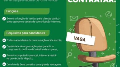 Vaga – Especialista em Vendas