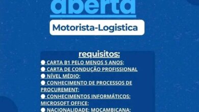 Vaga – Motorista-Logística