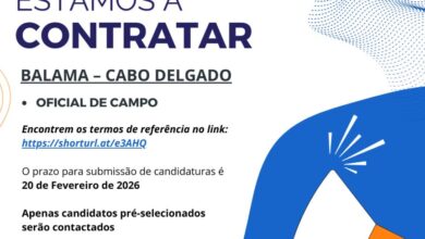 Vaga –  Oficial de Campo
