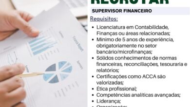 Vaga – Supervisor Financeiro