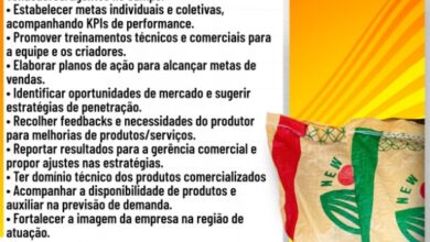 Vaga – Supervisor de Vendas – Agri